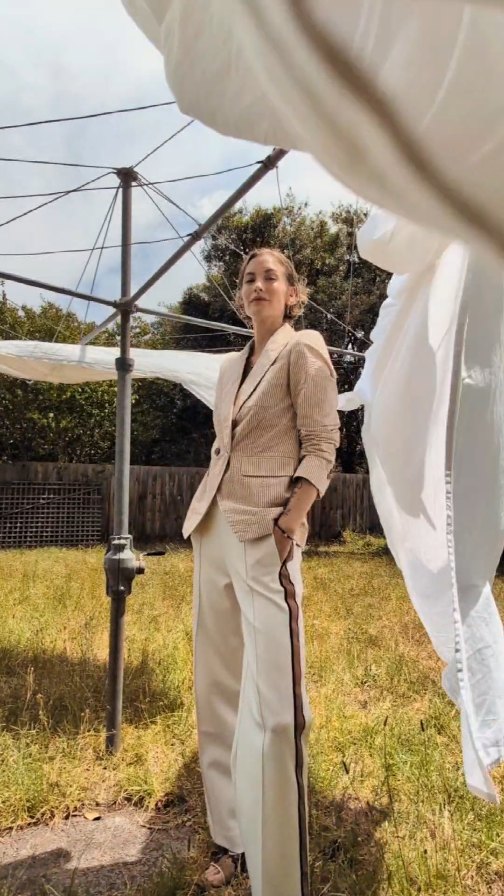 Instagram post by @zanitazanita for Marni. Caption reads: [...] me. 😚

@sportscraft jacket and....