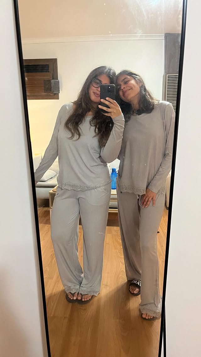 Instagram post by @callmedidipodcast for Cachia. Caption reads: @cachia__ has the comfiest Pjs!!! Get 10% off by....