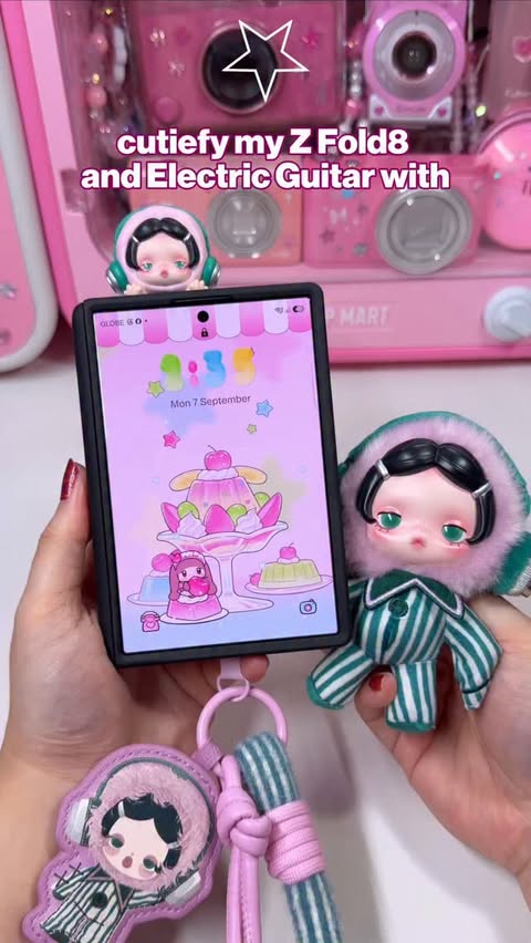 Instagram post by @elyxirine for POP MART. Caption reads: [...] and Soft Chaos!! ♡ ♡ ♡ thanks so much....