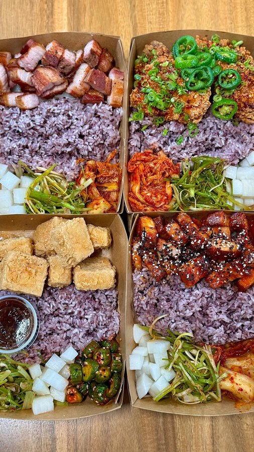 Instagram post by @doyajipdx for Travel Oregon. Caption reads: I love Korean BBQ! In fact, I’ve had it three....