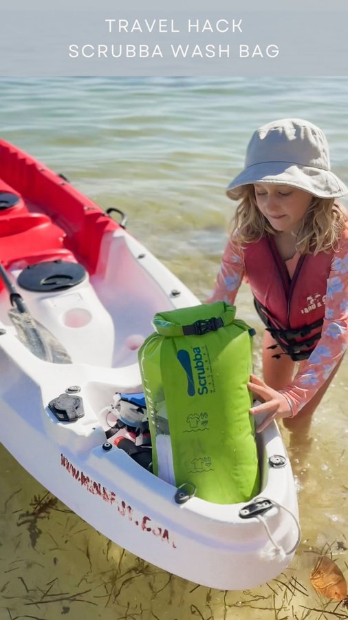 Instagram post by @thewholeofus for The Scrubba. Caption reads: Can I tell you a secret?

📌If you love a good....