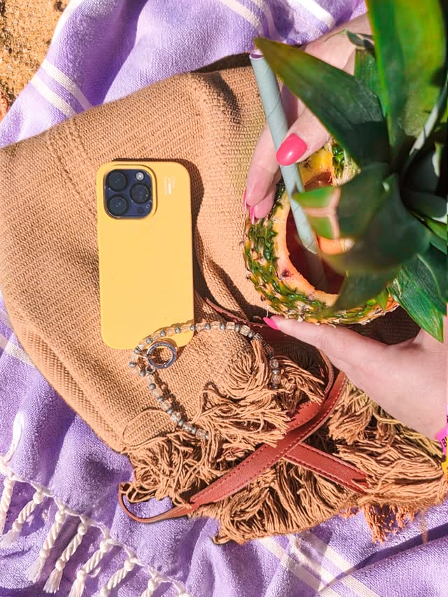 Instagram post by @thisis_kata for IDEAL OF SWEDEN. Caption reads: ☀️✨ My @idealofsweden SUMMER ESSENTIALS ✨☀️ Right....