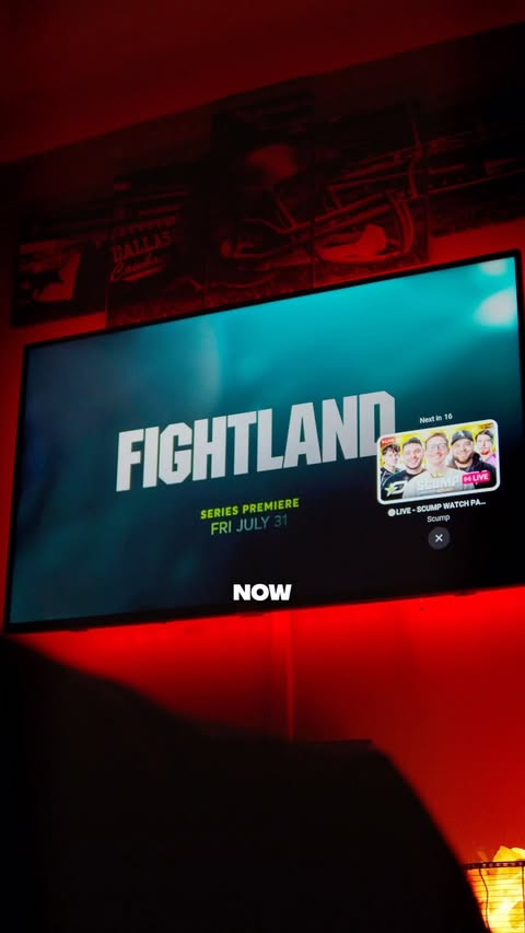 Instagram post by @jbryce9 for STARZ. Caption reads: 50 Cent & @starz “Fightland” is out now and trust....