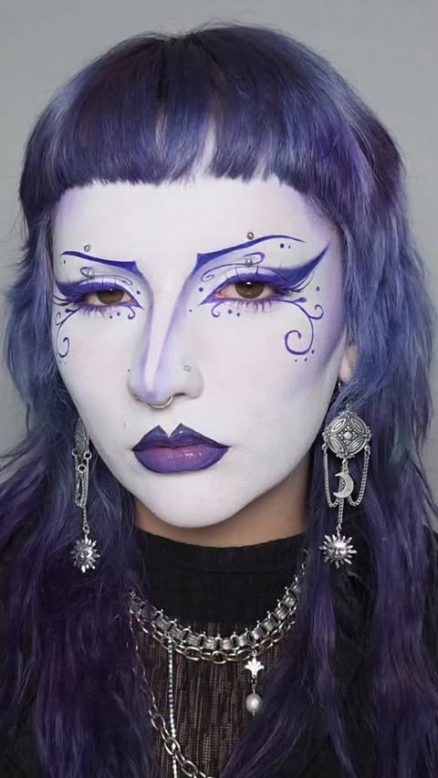 Instagram post by @nonaa_mua for Risky Beauty. Caption reads: [...] @makeupforever Artist Color palette....