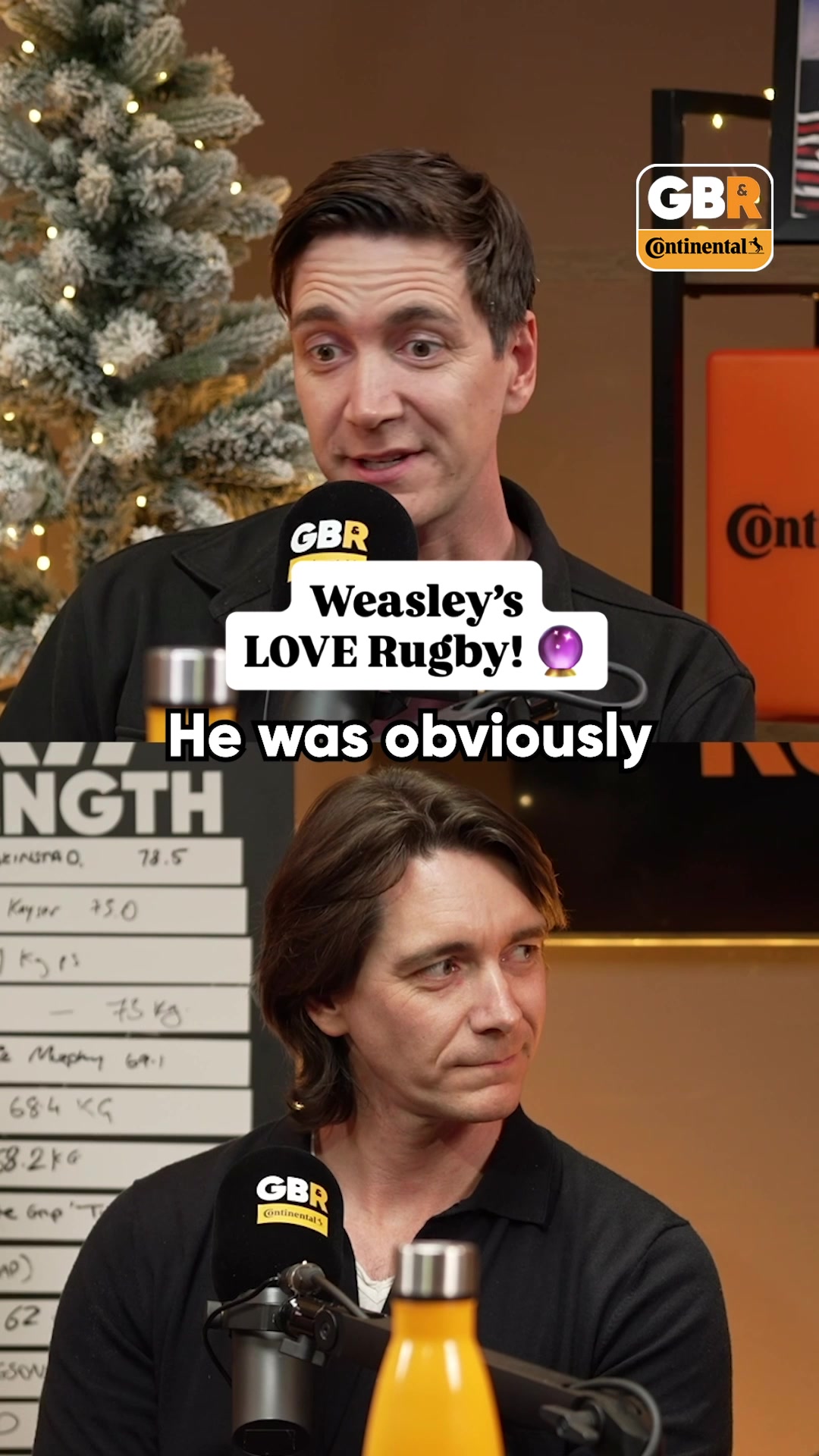 TikTok post by @goodbadrugby for Continental Reifen. Caption reads: A bit of rugby magic 🍒 👏 This week, Harry....