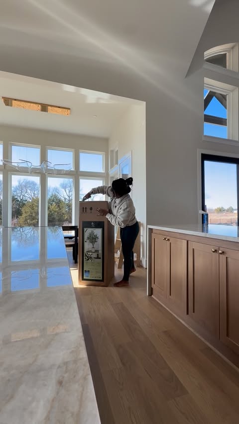 Instagram post by @itsdestene_ for Bloom Nutrition. Caption reads: 😍The struggle was so worth it! The night view is....