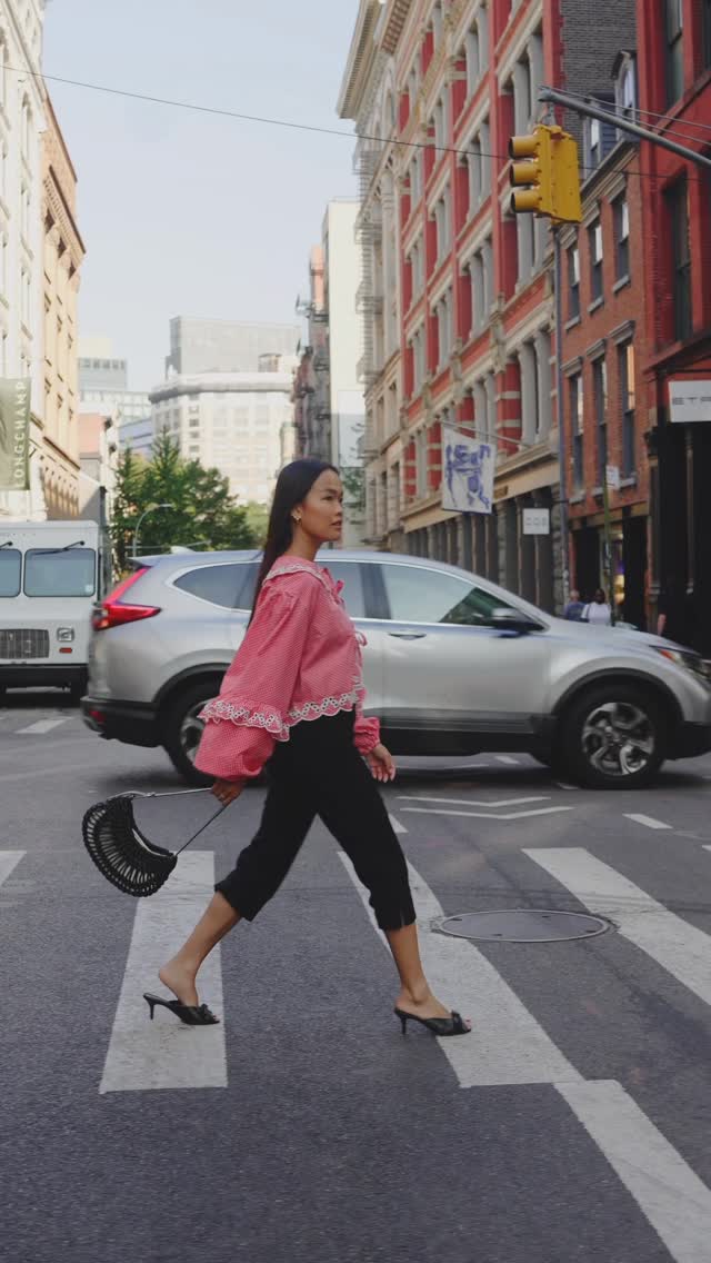 Instagram post by @janicethitran for Anthropologie. Caption reads: So excited to be celebrating a new era for....