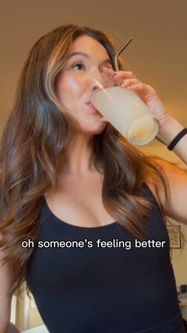 Instagram post by @chinesediscobaby for Liquid IV. Caption reads: Bestie, you weren’t grumpy you were just....