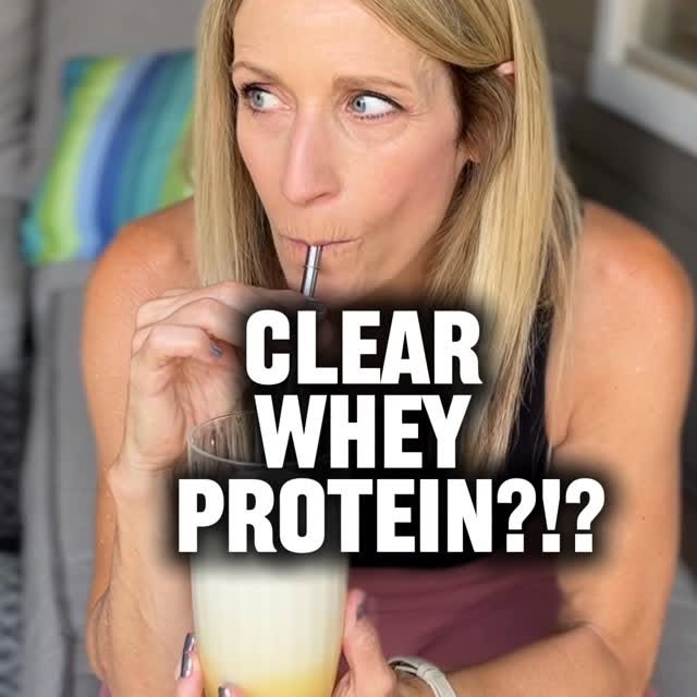Instagram post by @movedailyfitness for Legion. Caption reads: Have you tried clear whey protein yet? I really....