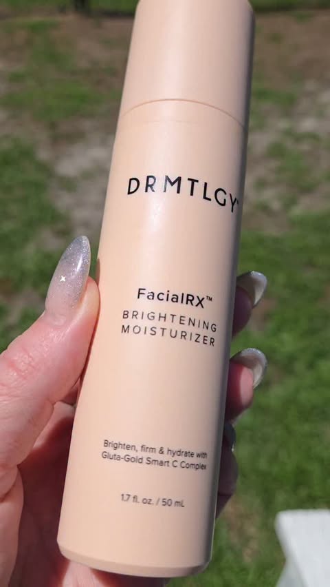 Instagram post by @small_town_girl_review for DRMTLGY. Caption reads: This product was gifted to me by DRMTLGY in....
