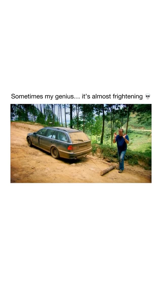 Instagram post by @factsdailyy for Amazon Prime. Caption reads: In 2015, during one of Top Gear’s toughest road....