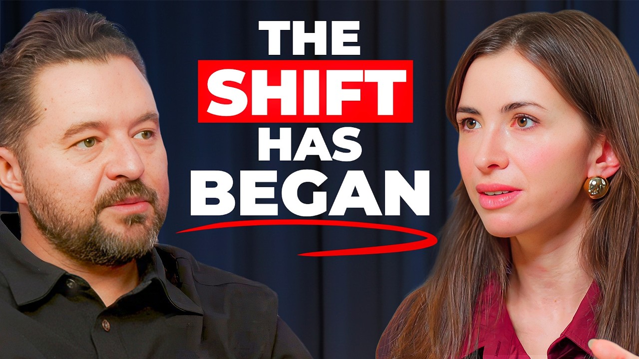 YouTube post by @SiliconValleyGirl for Webull. Caption reads: $10M CEO: How to Get Ahead while Others Get....