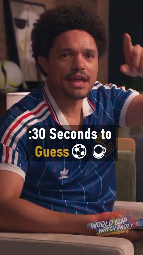 Instagram post by @trevornoah for Keurig. Caption reads: [...] our football knowledge to the test with....