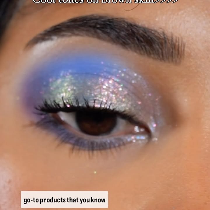 Instagram post by @noopur_makeup for Tower 28 Beauty. Caption reads: Cool tones on brown skin>>>

Anyone can wear cool....