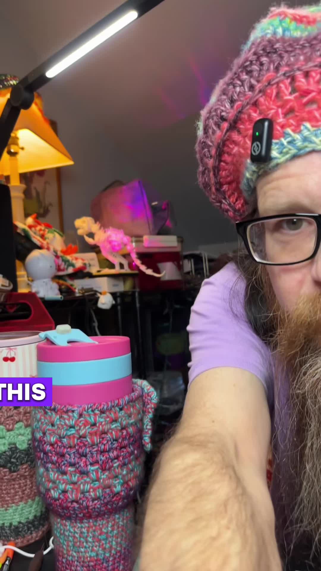TikTok post by @glitchsticher for No BS Toothpaste. Caption reads: @nobstoothpaste.