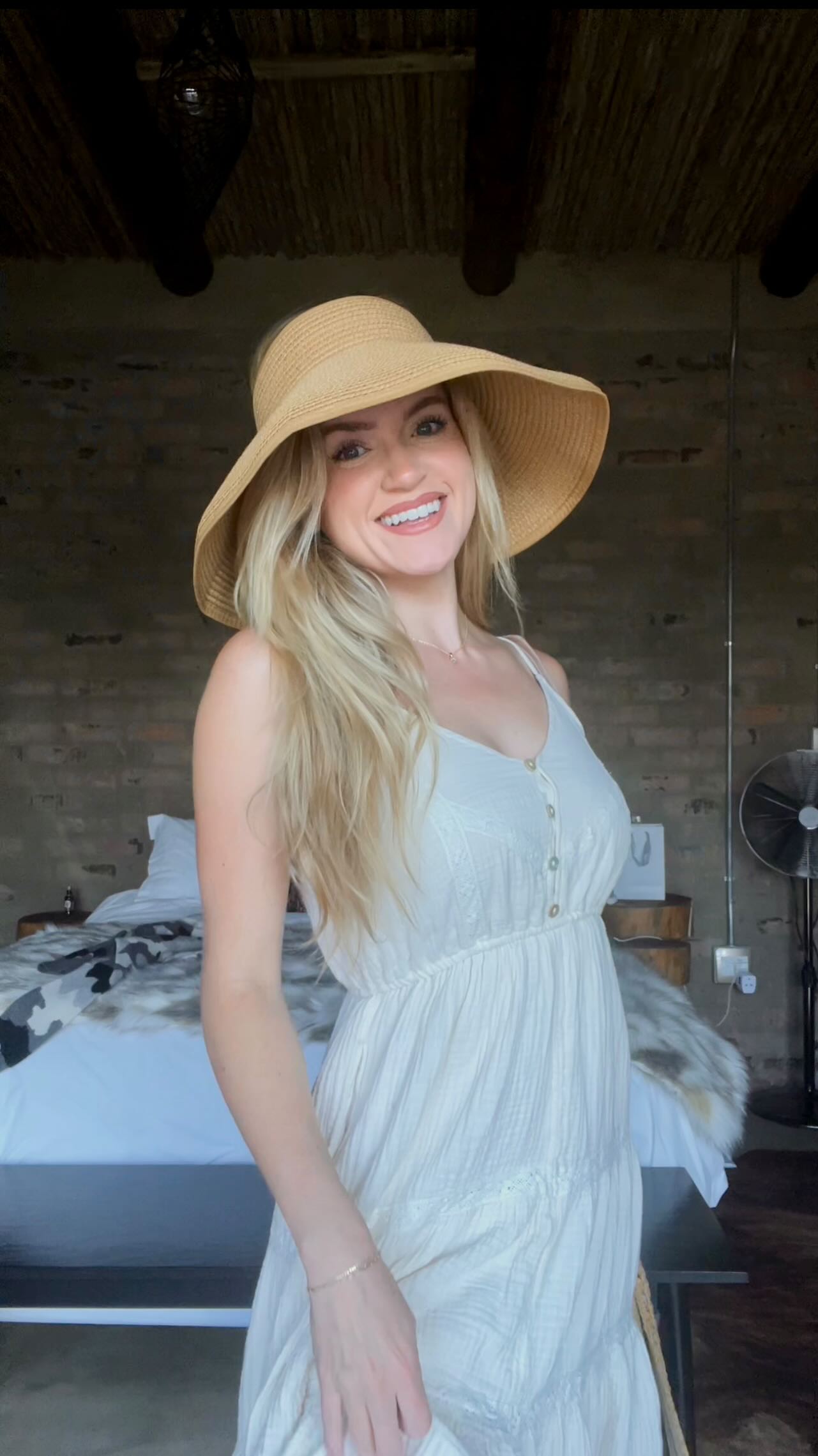 Instagram post by @ariaadare for Flag & Anthem. Caption reads: I brought a little piece of home with me to South....