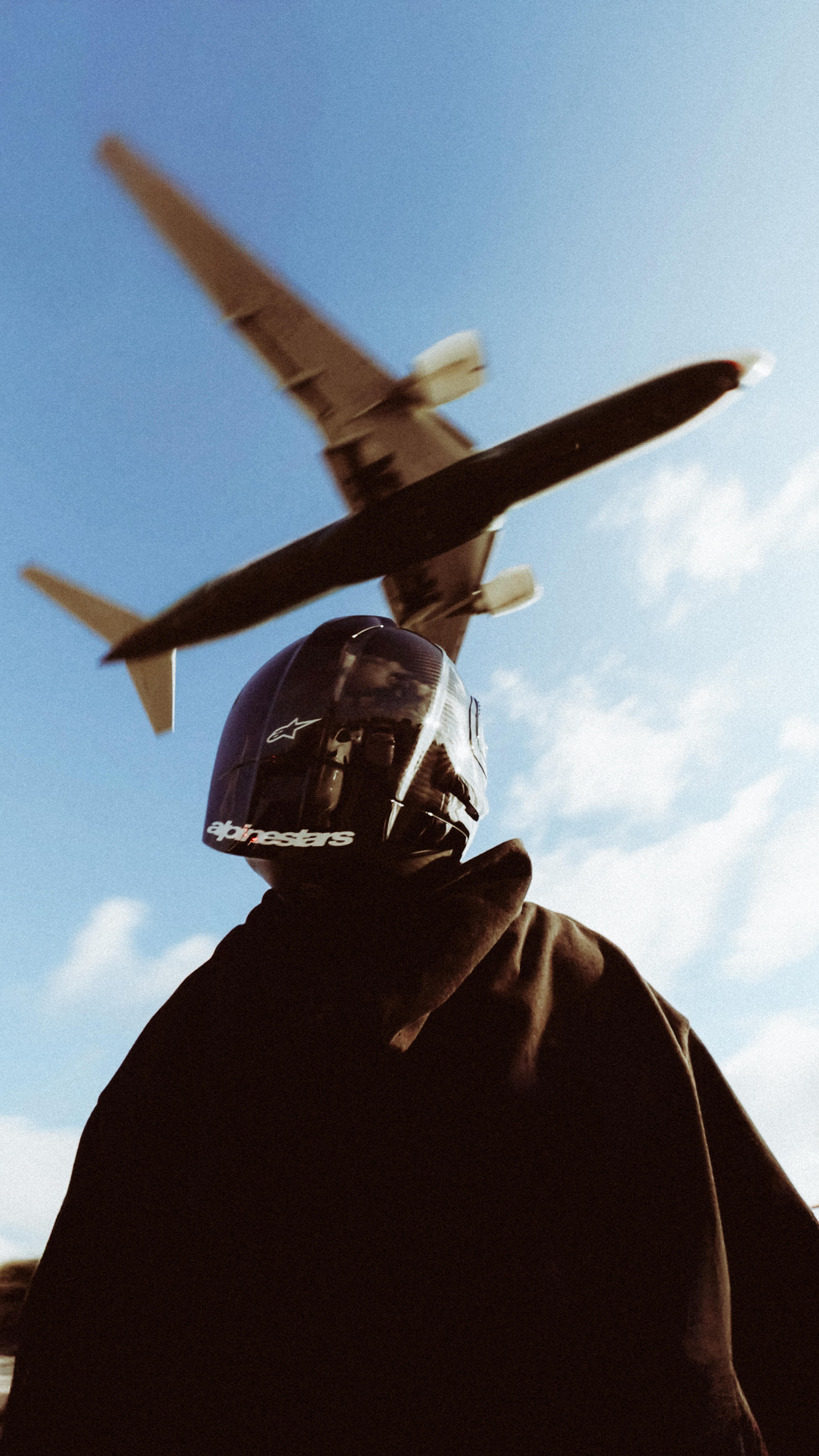 Instagram post by @tuckerdoss for Alpinestars. Caption reads: Having too much fun with the new camera rig. Also....