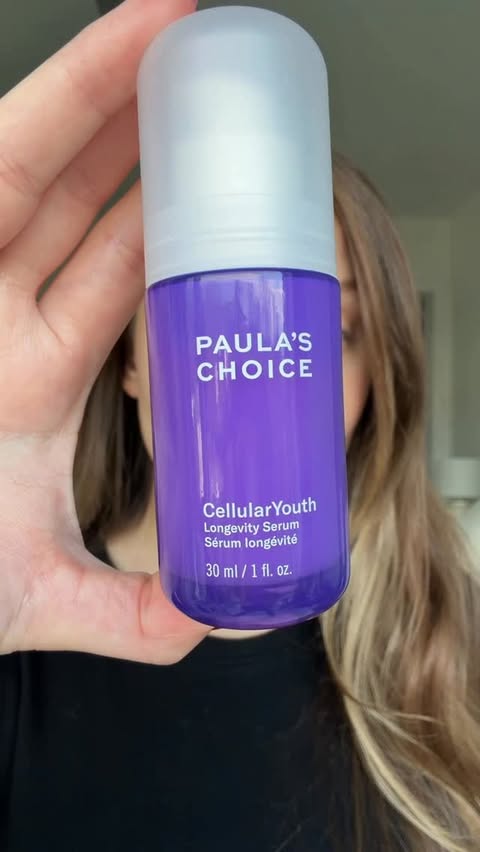 Instagram post by @ivistefanova for Paulas Choice. Caption reads: I’ve been using Paula’s Choice CellularYouth™....