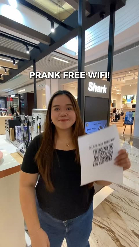 Instagram post by @sharkninja_id for Ninja Kitchen. Caption reads: Tadinya dikira Wi-Fi gratis, eh ternyata ada....