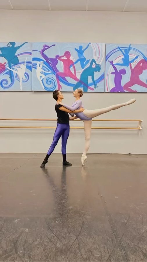 Instagram post by @danielfordance for Só Dança. Caption reads: Best Partner in Crime ❤️😍 @acooltiger #dance....