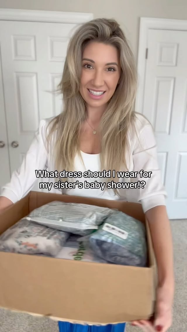 Instagram post by @jessowensdaily for PrettyGarden. Caption reads: Comment the number of your favorite dress below:....
