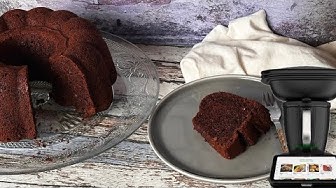 YouTube post by @Zaubernixe for Mainpunkt. Caption reads: Moist chocolate cake - Thermomix® TM7®.