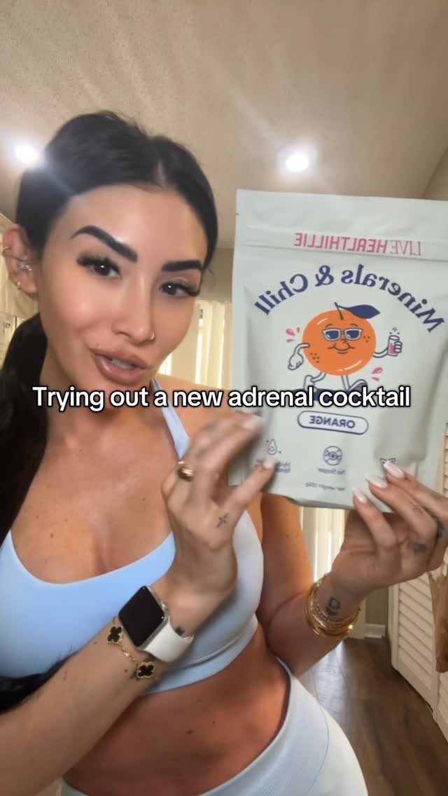 Instagram post by @krista_nicoleee for Live Healthillie. Caption reads: A new hit product for me ! @livehealthillie....