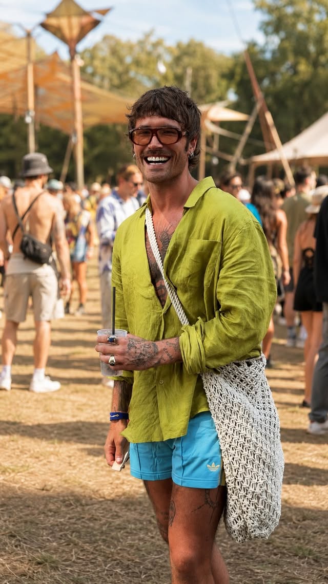 Instagram post by @freddielong__ for Absolut. Caption reads: [...] yourself. a colourful weekend with....