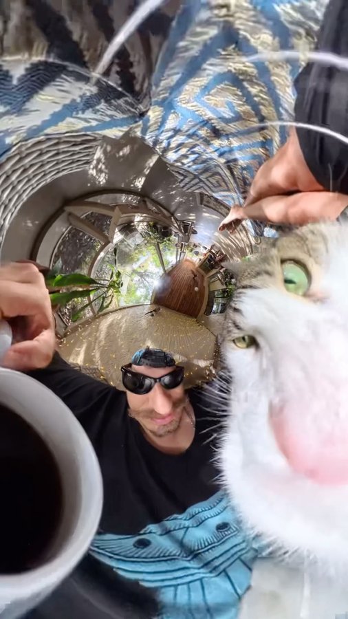 Instagram post by @mr_m0nch for Four Sigmatic. Caption reads: my marketing team had a 3 hour teams call and came....