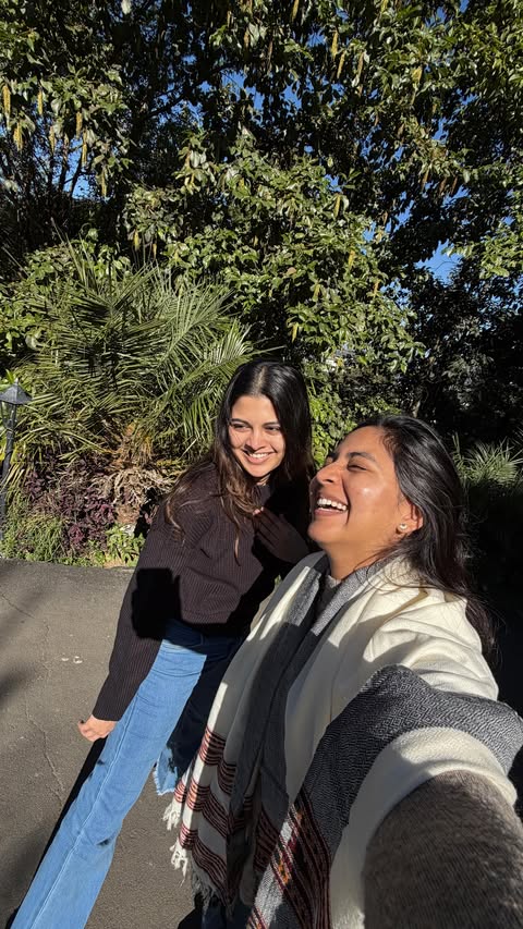 Instagram post by @hazelshiny for GT Holidays. Caption reads: In your 20s, there will be a friend who always....