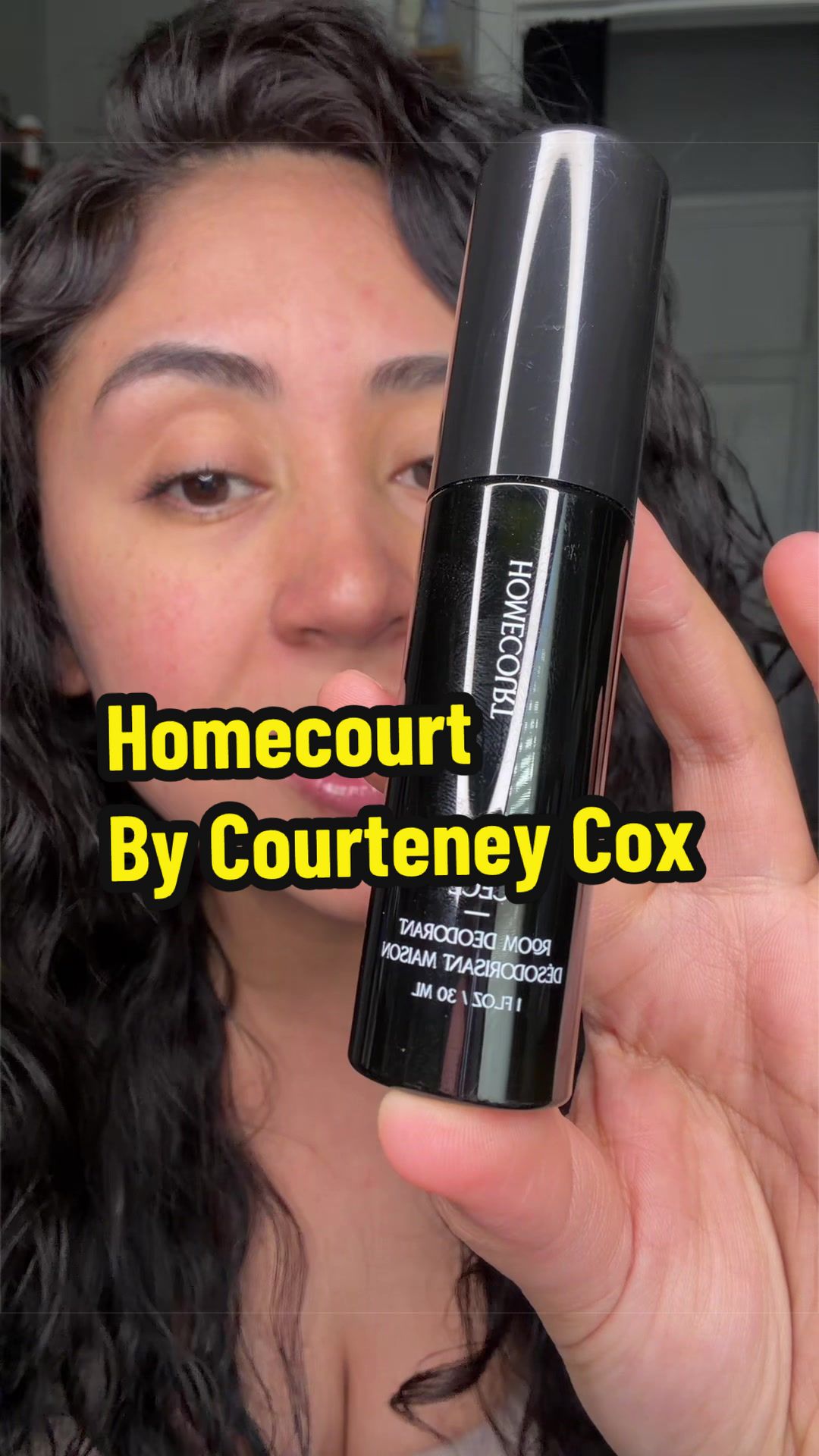 TikTok post by @mimix_2631 for Homecourt. Caption reads: Get rid of odors quick and easy! @Homecourt....
