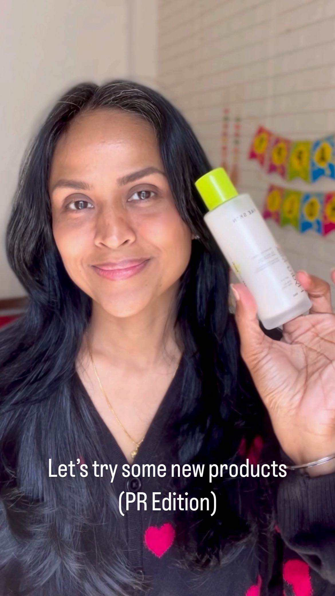 Instagram post by @simplyshalini for Kiro Beauty. Caption reads: Let’s try some new products #gifted....