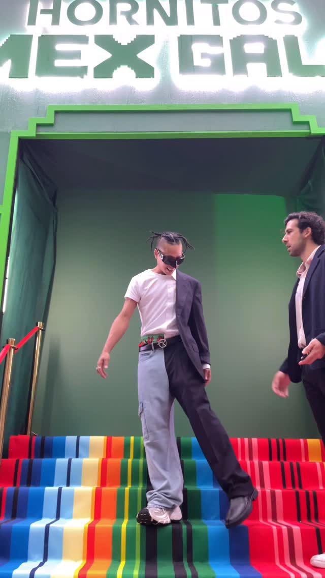 Instagram post by @pleaselookatmyari for Hornitos Tequila. Caption reads: AD# @hornitostequila had a “Mex Gala” event....