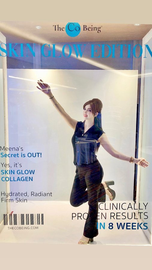 Instagram post by @taniabalaji.official for The Co Being. Caption reads: INTRODUCING TO YOU CLINICALLY-STUDIED JAPANESE....