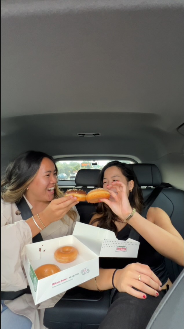 Instagram post by @sydneysfoodscene for Krispy Kreme Doughnuts. Caption reads: I love a sweet treat and @krispykremeaustralia has....