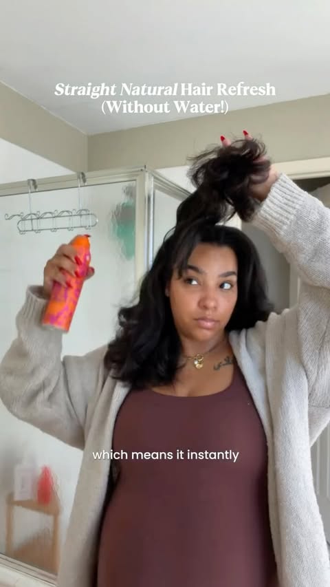 Instagram post by @jadegodbolt for Amika. Caption reads: [...] time for a full wash day, just grab the....