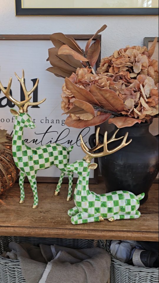 Instagram post by @mrslaurennicholsen for Qvc. Caption reads: It's starting to feel like fall, thanks to @qvc ....