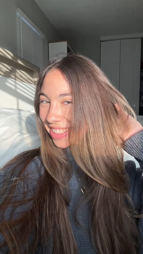 Instagram post by @byhannahmae for Eskiin. Caption reads: [...] filter (and I tried EVERYTHING).

The....