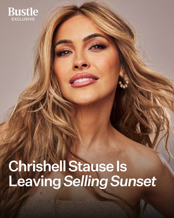 Instagram post by @chrishell.stause for Bustle. Caption reads: It’s the end of an era. After nine seasons,....