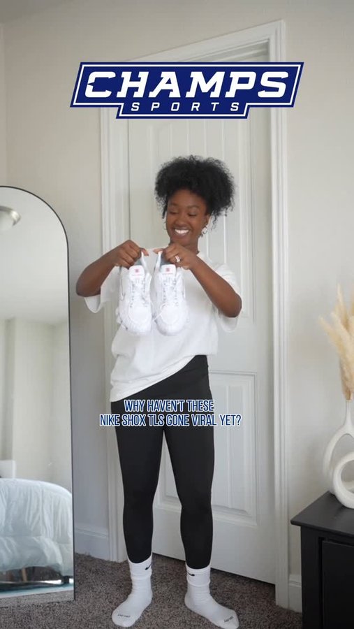 Instagram post by @thevampire for Champs Sports. Caption reads: [...] of the color options! Find them at....