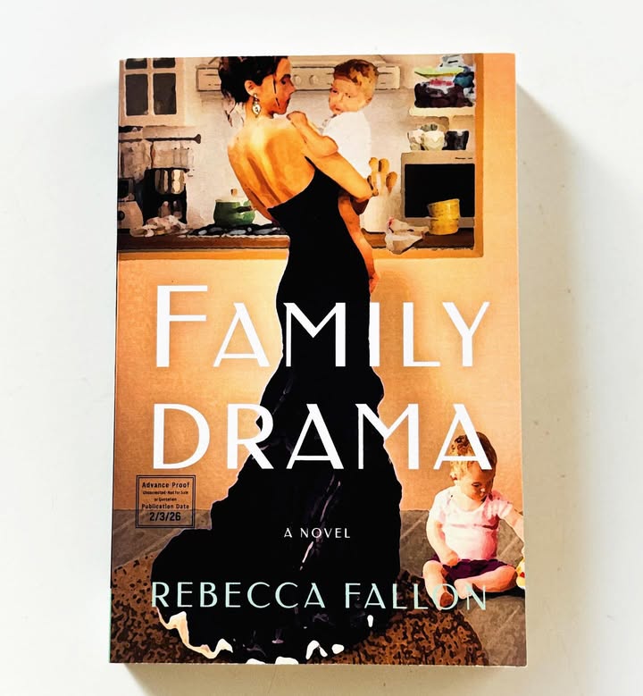 Instagram post by @shopcoffeekids for Simon & Schuster. Caption reads: #SimonBooksBuddy Weekend Reading | Family Drama....