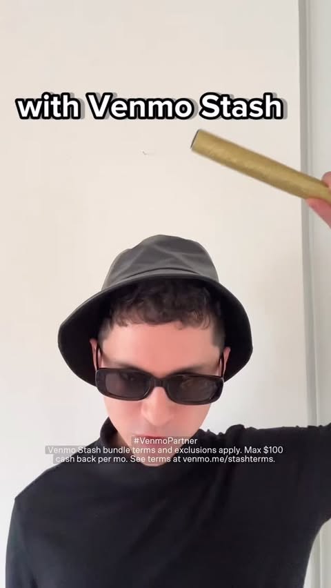 Instagram post by @mrgrandeofficial for Venmo. Caption reads: IT’S LEVEL UP TIME ⏰ sign up for Venmo Stash by....