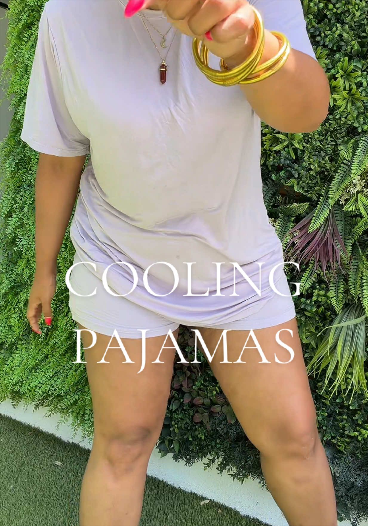TikTok post by @mygirlmia for Mellow Sleep. Caption reads: Dream Pajama set by @Mellow Sleep.