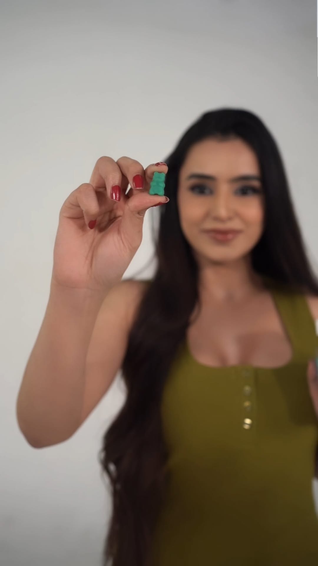 Instagram post by @iamankittasharma for SugarbearPRO. Caption reads: Ad ⭐️ @sugarbearpro Adding to my diva vibe on set.....