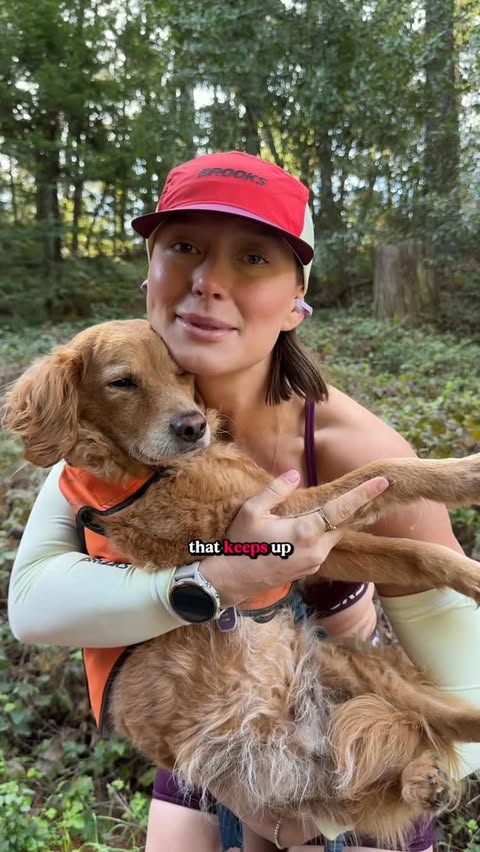 Instagram post by @laureise for Brooks Running. Caption reads: [...] sprung and the vibes were vibing!!!....