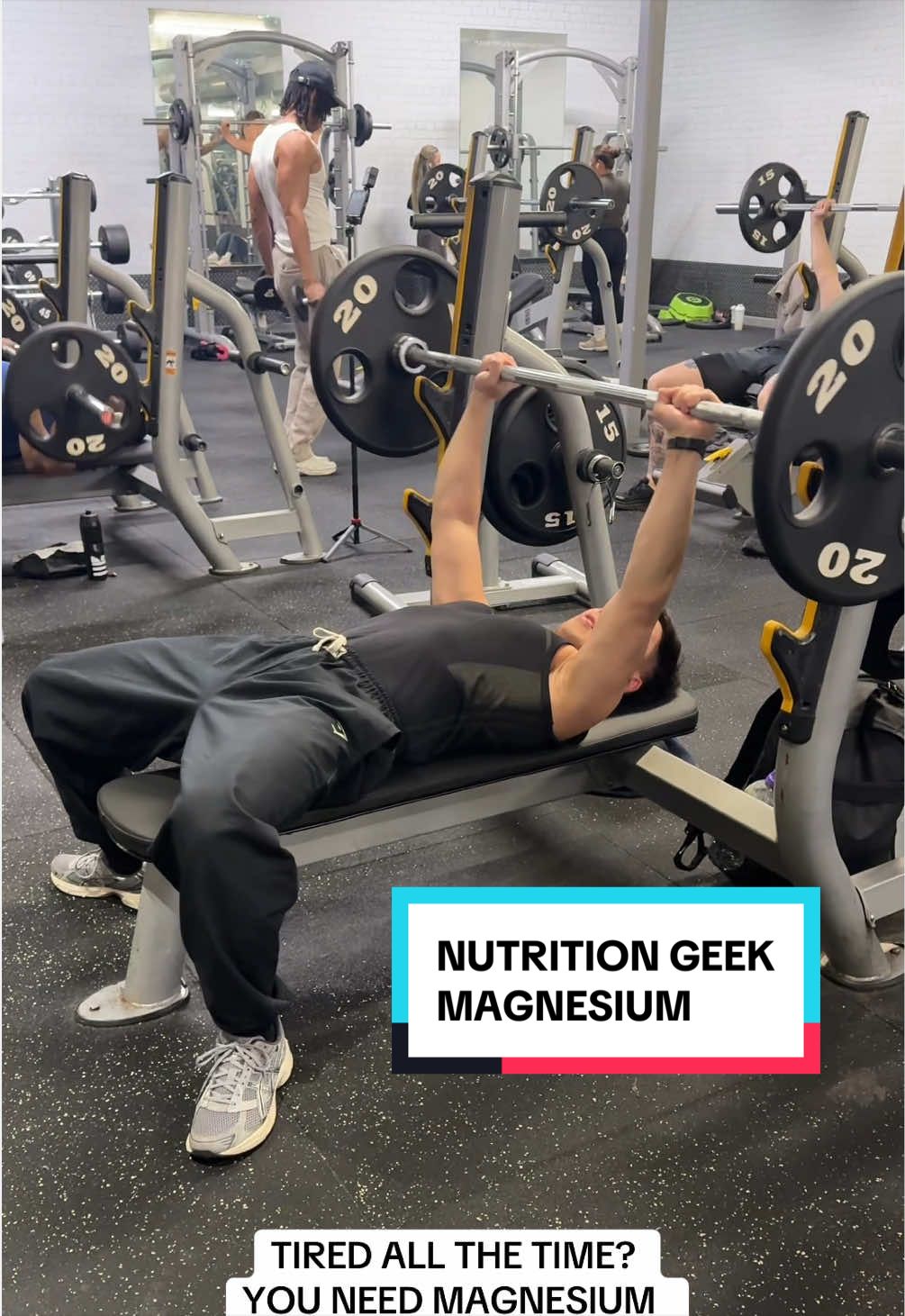 TikTok post by @dantangfit for Nutrition Geeks. Caption reads: [...] #health #fitness #tiktokshop....