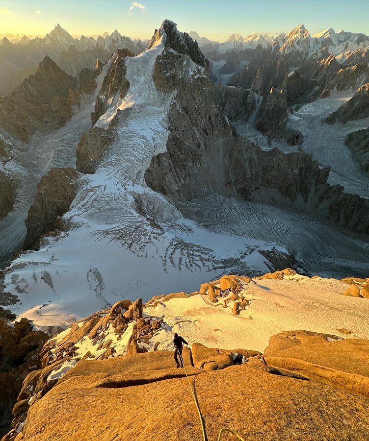 Instagram post by @danesteadman for Patagonia. Caption reads: Pakistan part 2: the Tower

After ruling out our....