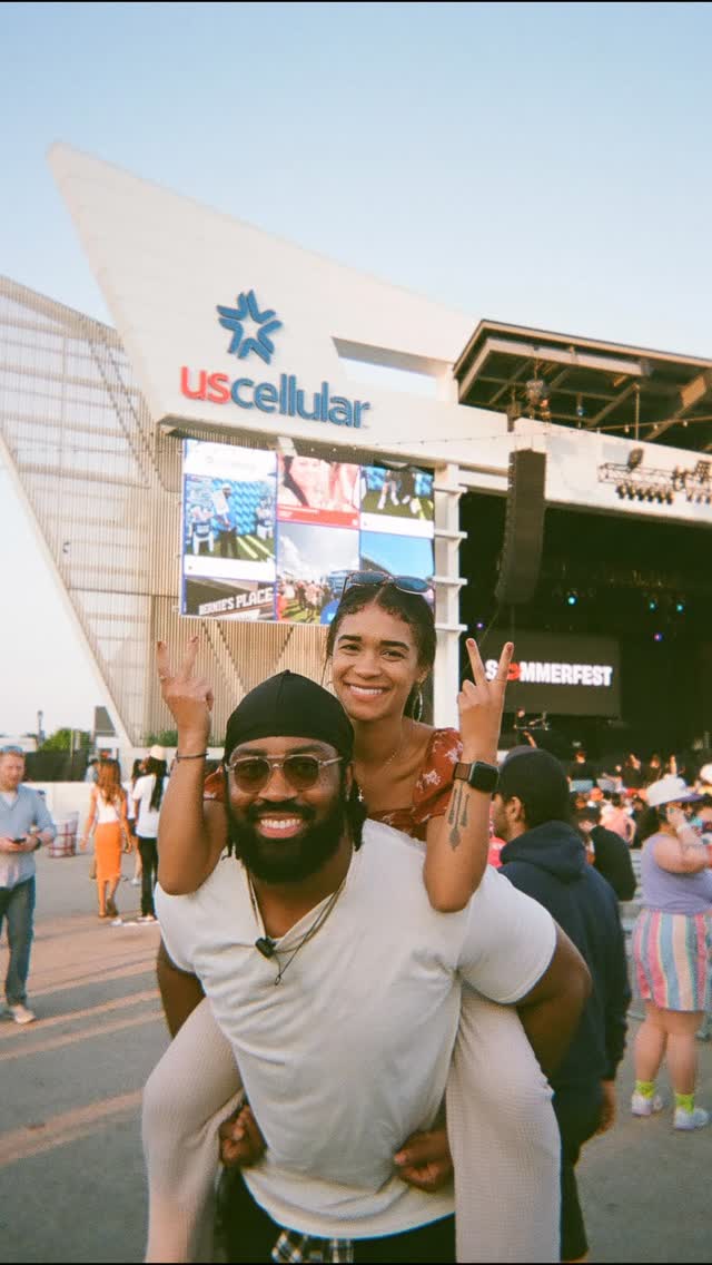 Instagram post by @tyler.jamesphotos for UScellular. Caption reads: [...] and am so excited to be back with....