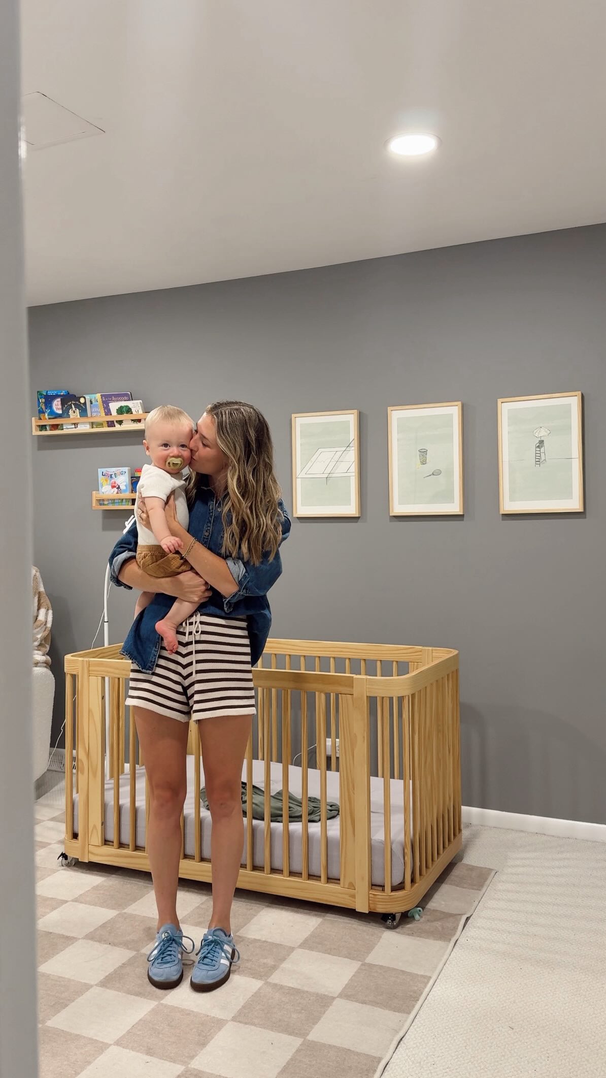 Instagram post by @teachertastes for Chomps. Caption reads: [...] are getting shorter. Always grab for a....