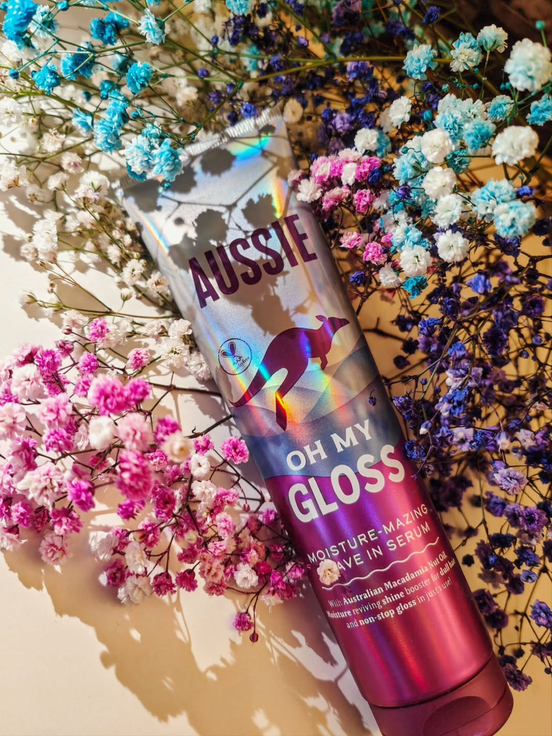 Instagram post by @anderasblog for SuperSavvyMe. Caption reads: AD | ✨ OH. MY. GLOSS. ✨

When your hair shines....